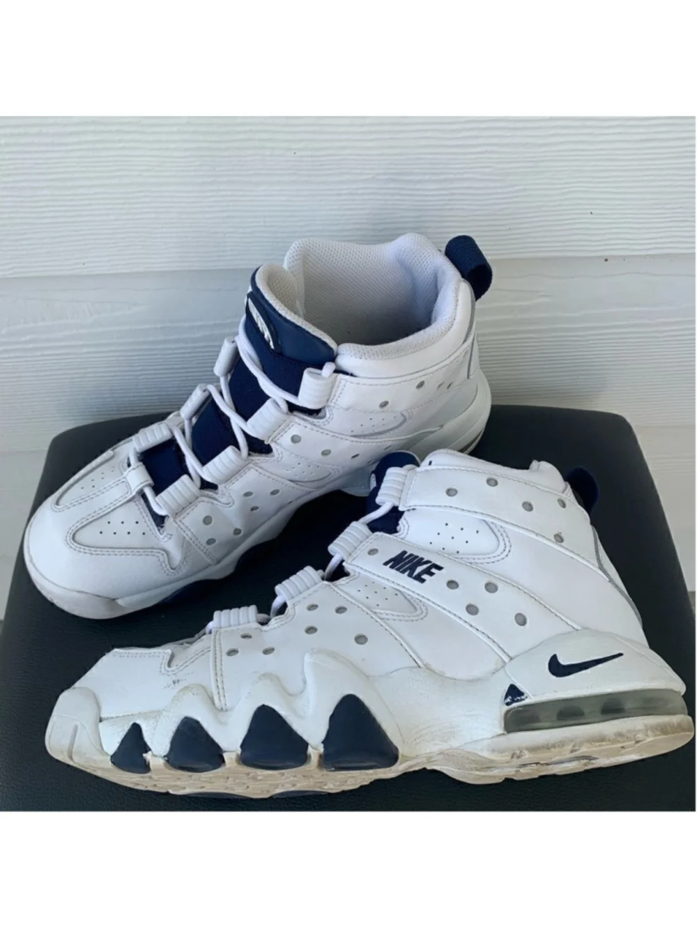 Rare Nike Air Max 2 CB '94 Charles Barkley Retro Basketball Shoes  7Y/ 8 woman